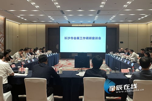 樹立數字化意識，共繪長沙會展業高質量發展新藍圖——長沙會展工作調研座談會召開